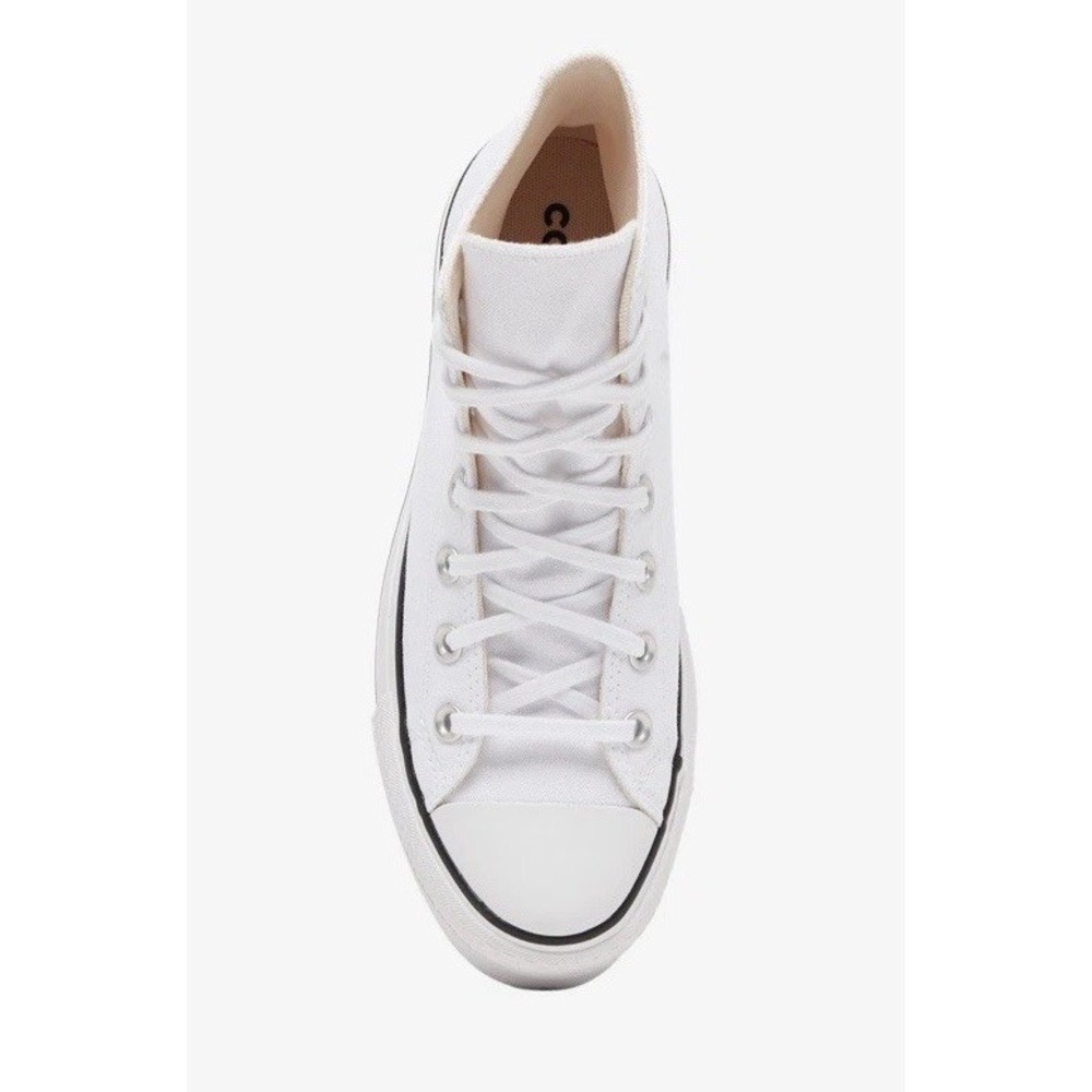 NEW Converse Chuck Taylor All Star Lift Hi Canvas Shoes 560846F White Women's 10 - Picture 7 of 11